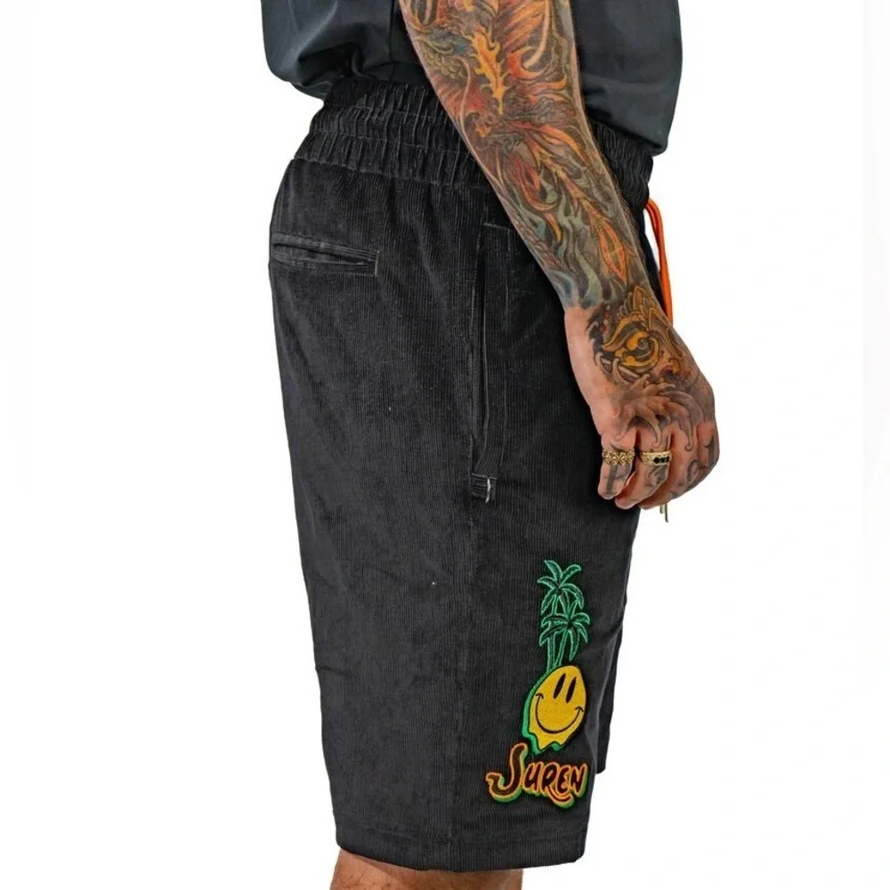 Juren colloroid shorts black sz various